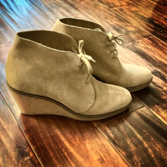 J. crew | macalister suede wedge boots - Picture 2 of 4